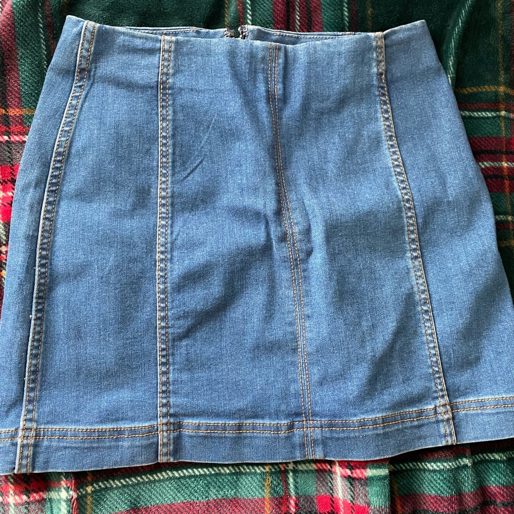 Blue wild fable skirt